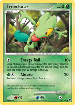 great-encounters Treecko dp4-90