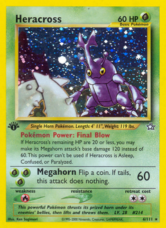 neo-genesis Heracross neo1-6