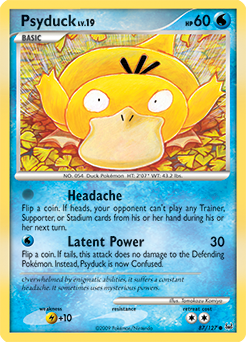 platinum Psyduck pl1-87