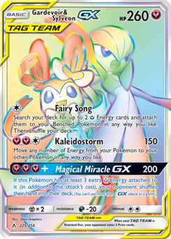 unbroken-bonds Gardevoir & Sylveon-GX sm10-225