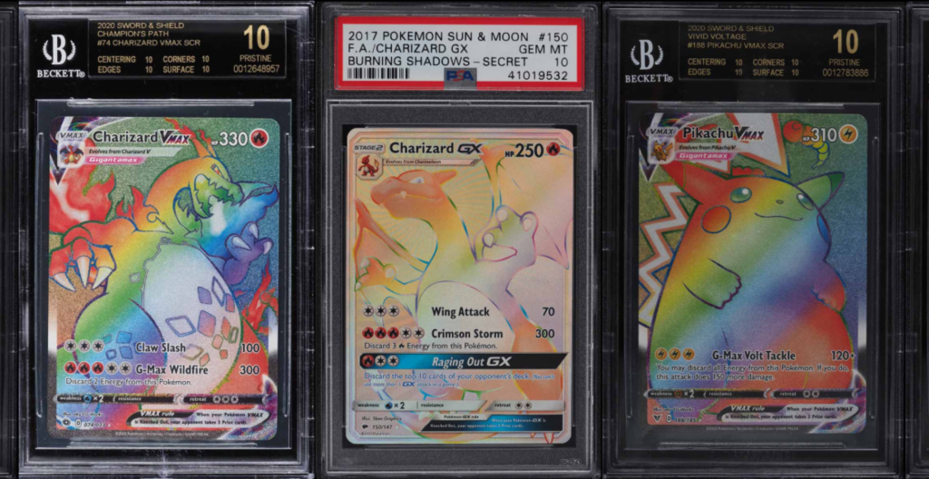 Most Expensive Rainbow Rare Pokémon Card List